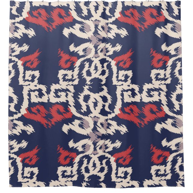 Cortina Para Box Seamless pattern in oriental styleabstract, arabic (Frente)