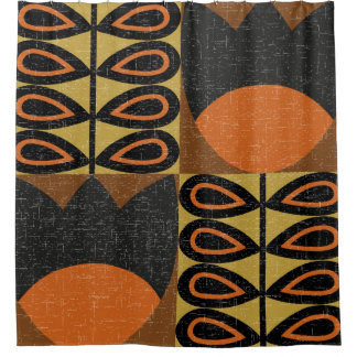 Cortina Para Box seamless pattern in scandinavian design style. Ret