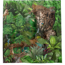 Cortina Para Box Selva Africana alegre