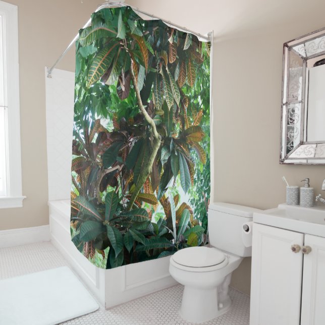 Cortina Para Box Selva Tropical Verde (In Situ)