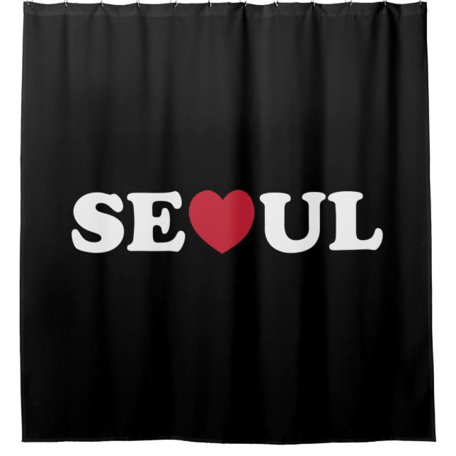Cortina Para Box Seoul Love Heart (Frente)