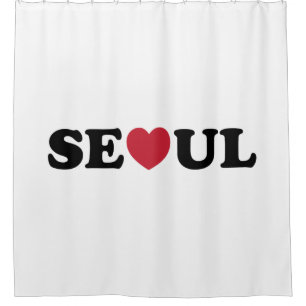 Cortina Para Box Seoul Love Heart