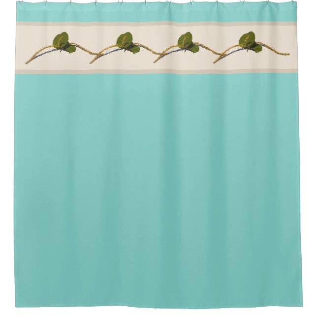 Cortina Para Box Separágrafo Blooms - Cortina de Chá do Golfo (Frente)