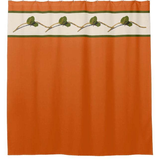 Cortina Para Box Separágrafo Blooms - Cortina de Chá Siena (Frente)