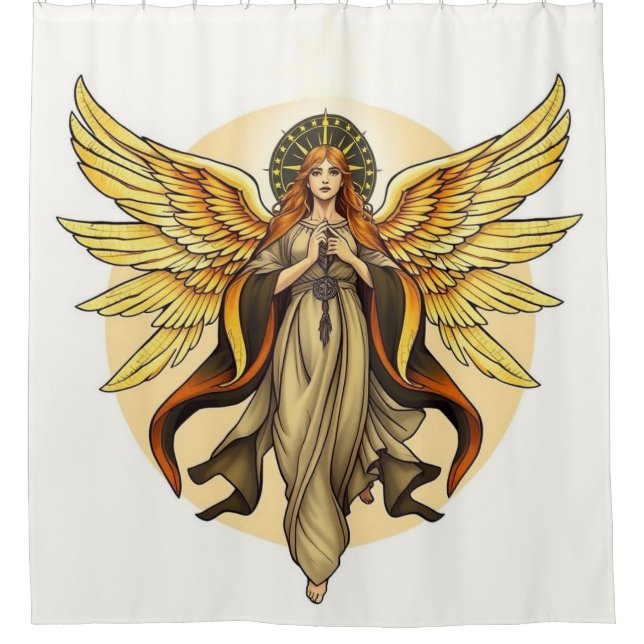 Cortina Para Box „Seraphim – Flammen des Lichts, Wächter der Seele“ (Frente)