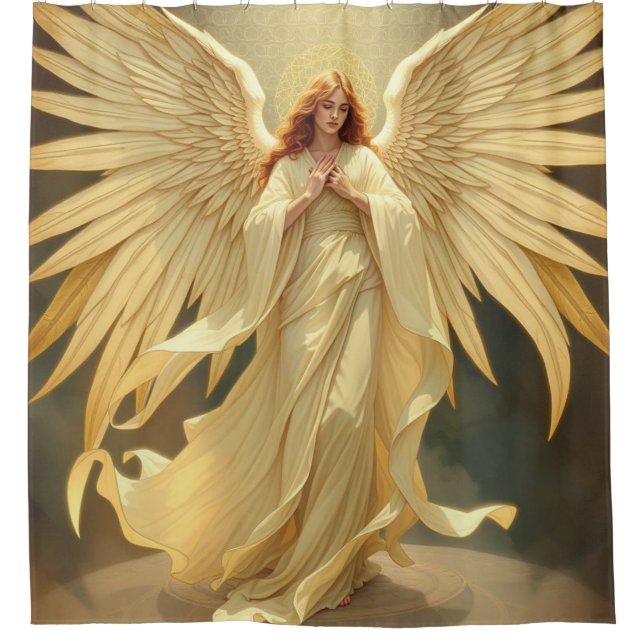 Cortina Para Box „Seraphim – Flammen des Lichts, Wächter der Seele“ (Frente)