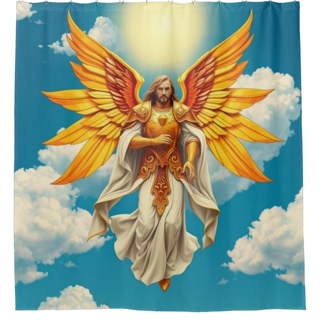 Cortina Para Box „Seraphim – Flammen des Lichts, Wächter der Seele“ (Frente)