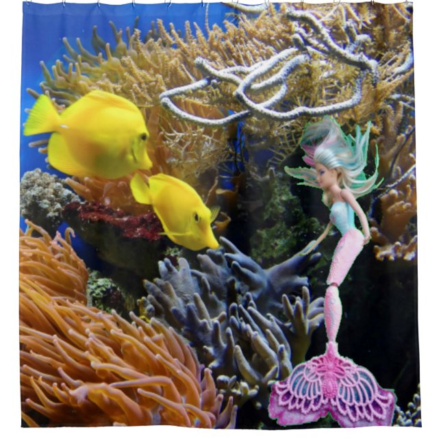Cortina Para Box Sereia Famosa (Frente)