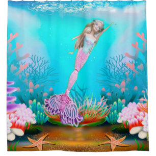 Cortina Para Box Sereia Famosa