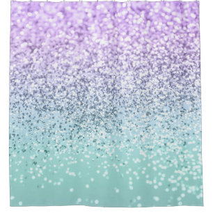 Cortina Para Box Sereia Girls Glitter 1b (Faux Glitter) #pastel