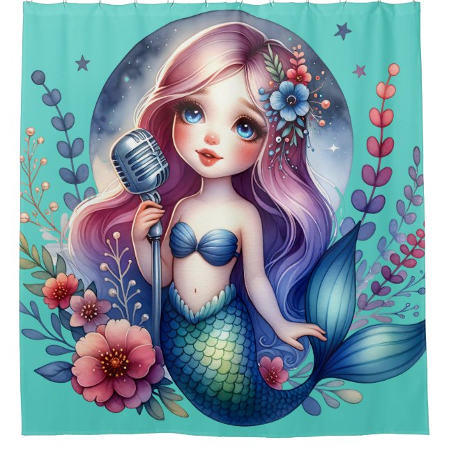 Cortina Para Box "Serenada Melódica de Sereia" (Frente)