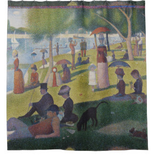 Cortina Para Box Seurat Domingo La Grande Jatte Arte Fino