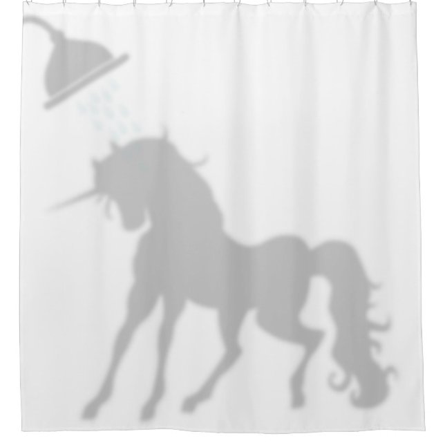 Cortina Para Box Shadow Silhouette Unicorn Shadow Buddies em Chá (Frente)
