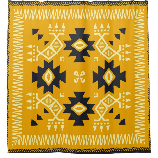 Cortina Para Box Shawl quadrado, paisley floral batik. (Frente)