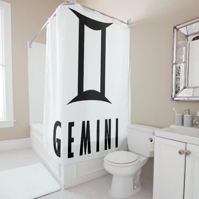 Cortina Para Box Sinal de gemini zodiac (In Situ)