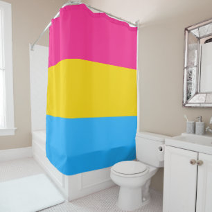 Cortina Para Box Sinalizador do Orgulho Pansexual LGBTQ