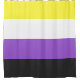 Cortina Para Box Sinalizador Enby (Orgulho Não-Binário)
