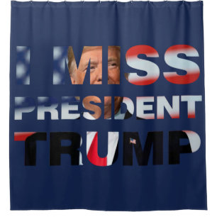 Cortina Para Box Sinto Falta Do Presidente Trump