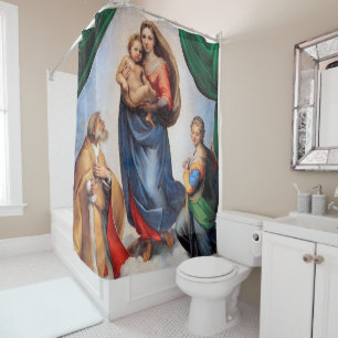 Cortina Para Box Sistine Madonna, Raphael