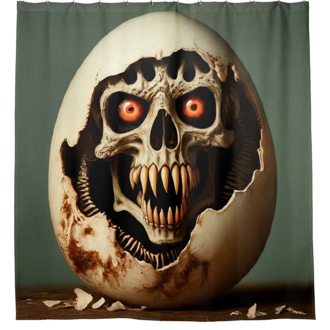 Cortina Para Box Skull Art (Frente)