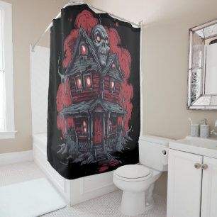 Cortina Para Box Skulltop Manor: Um Pesadelo Liberado