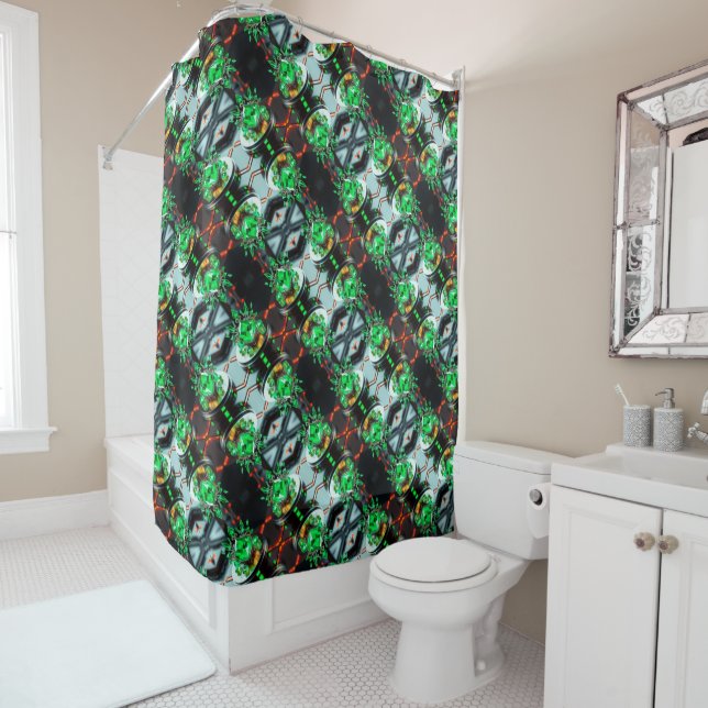 Cortina Para Box „Smaragd – Das grüne Herz der Erde“ (In Situ)