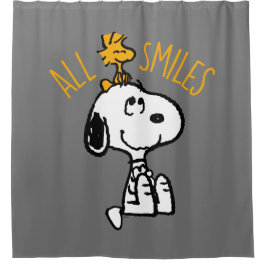Cortina Para Box Snoopy & Woodstock - Todos os sorrisos
