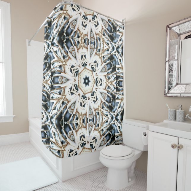 Cortina Para Box Snow Web (In Situ)