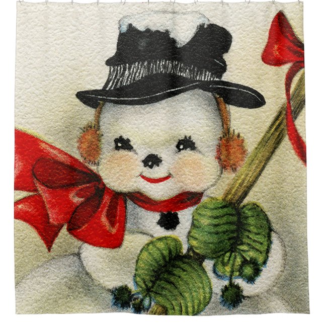 Cortina Para Box Snowman 004 (Frente)