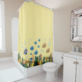 Cortina Para Box Sob O Mar