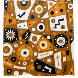 Cortina Para Box Solidus OB - Cortina Geométrica do Chá