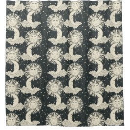 Cortina Para Box "sonhos boêmicos fuligem