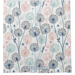 Cortina Para Box Sonhos Pastel Dandelion - Floral Whimsical