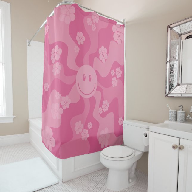 Cortina Para Box Sorria - Rosa (In Situ)