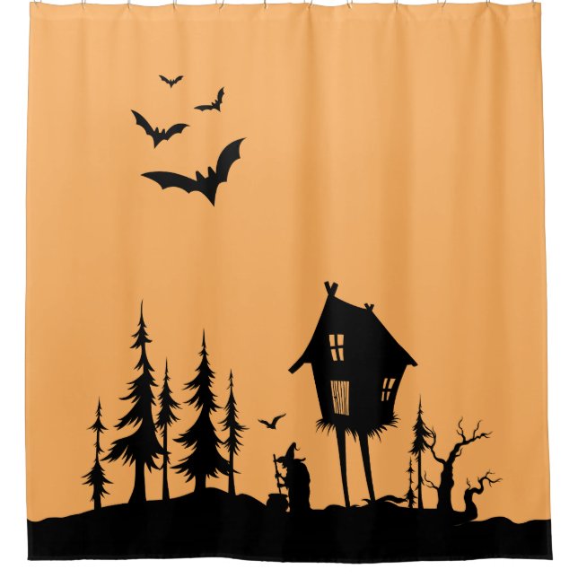 Cortina Para Box Spooky House (Frente)