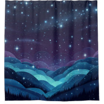 Starry Colinas Night