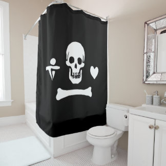 Cortina Para Box Stede Bonnet Pirate Flag Jolly Roger