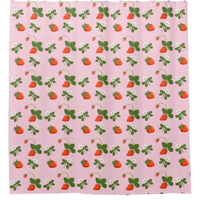 Cortina Para Box Strawberries (Frente)