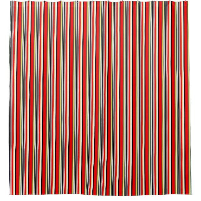 Cortina Para Box Striped (Frente)