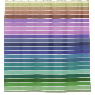 Cortina Para Box Stripes Arco-íris