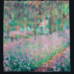 Cortina Para Box Subidas no Jardim de Monet<br><div class="desc">Os irlandeses no Jardim de Monet são uma bela pintura floral do artista francês Impressionismo,  Claude Monet,  pintada em 1900 em sua casa em Giverny,  França.</div>