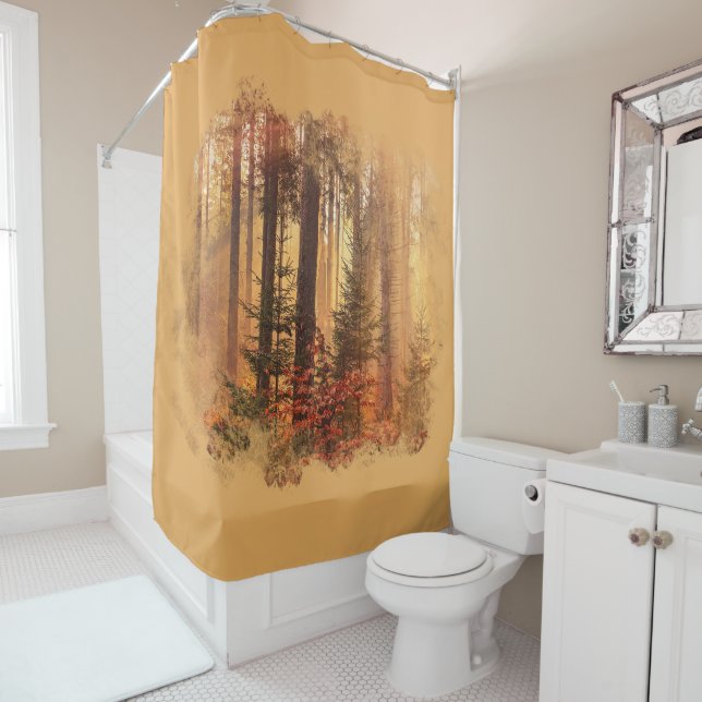 Cortina Para Box Sublimação de queda (In Situ)