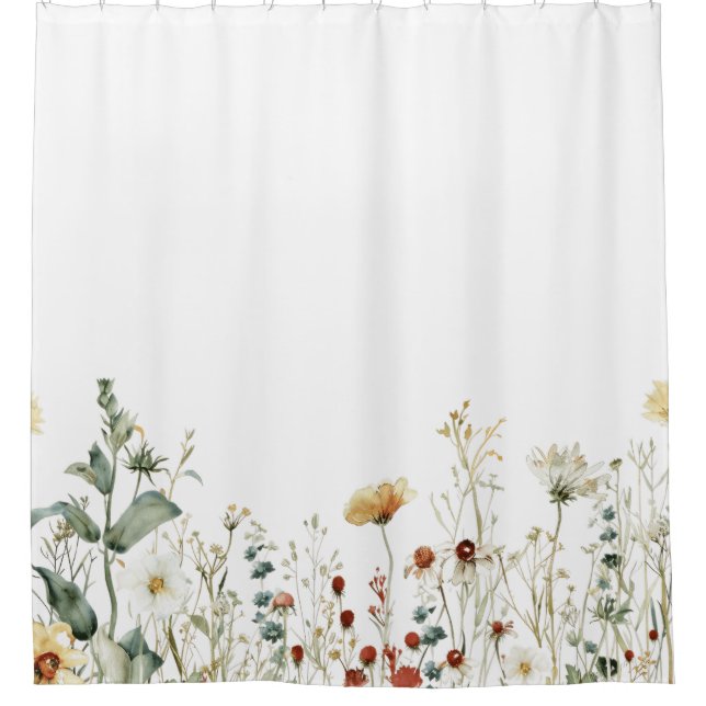 Cortina Para Box Summer Wildflower Field (Frente)
