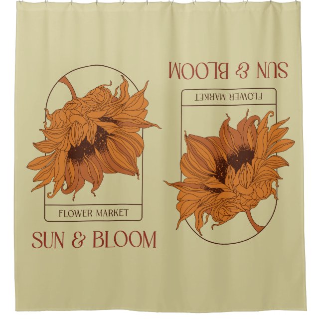 Cortina Para Box Sun & Bloom (Frente)