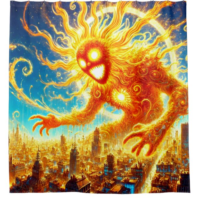 Cortina Para Box Sun Monster (Frente)