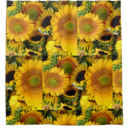 Cortina Para Box Sunflower Sunshine Yellow Happy Summer Flowers
