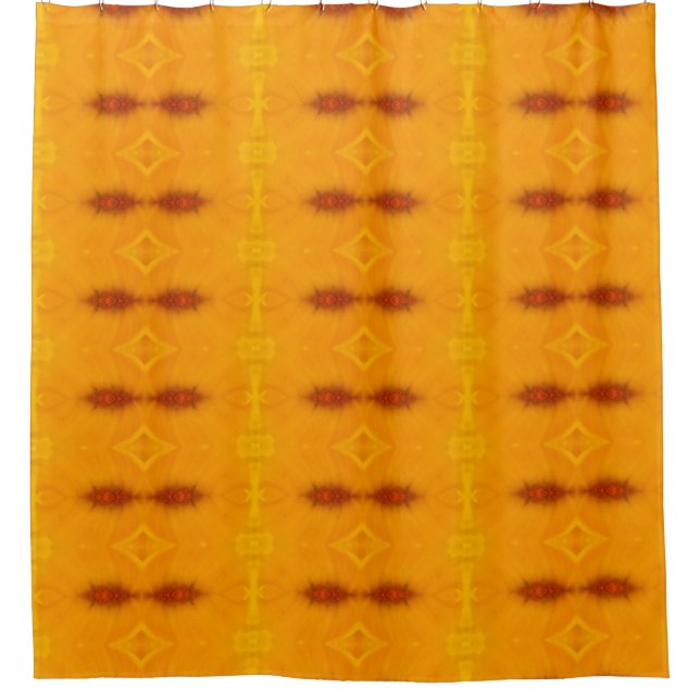 Cortina Para Box Sunny Daisy Ikat 7 (Frente)