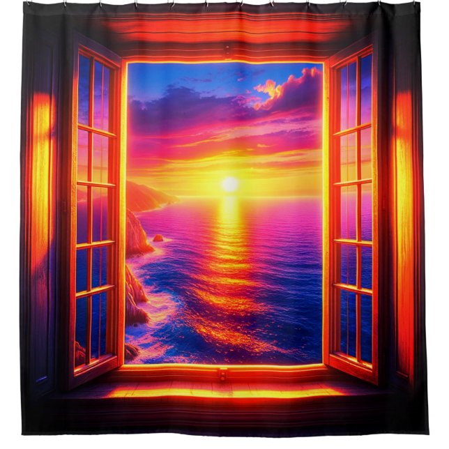 Cortina Para Box Sunset (Frente)