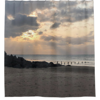 Cortina Para Box Sunset de praia