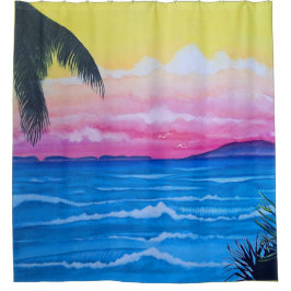 Cortina Para Box Sunset Ocean